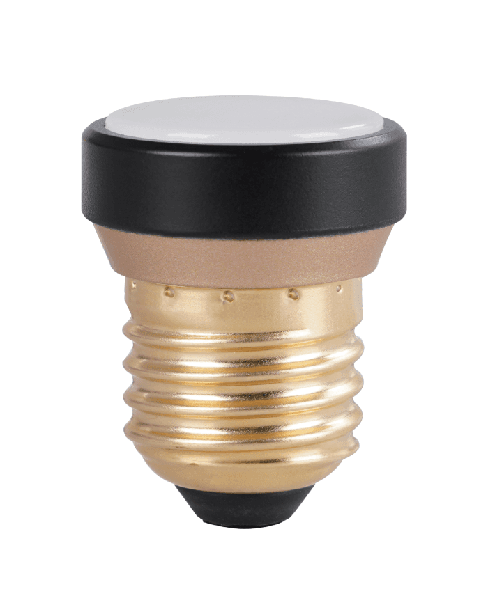 Žarulja LED-E27-A-AC220-240V-3,5W-E27-3000K-300lm-100°-35*45-Black Ring-Flat Diffusor