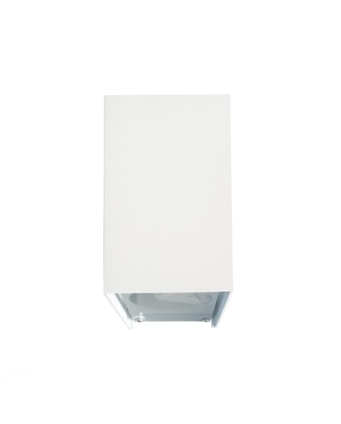 Wall lamp RETTANGOLARE A/P 1846 SINGOLO ALU-WH GU10 IP20 6*9*H10
