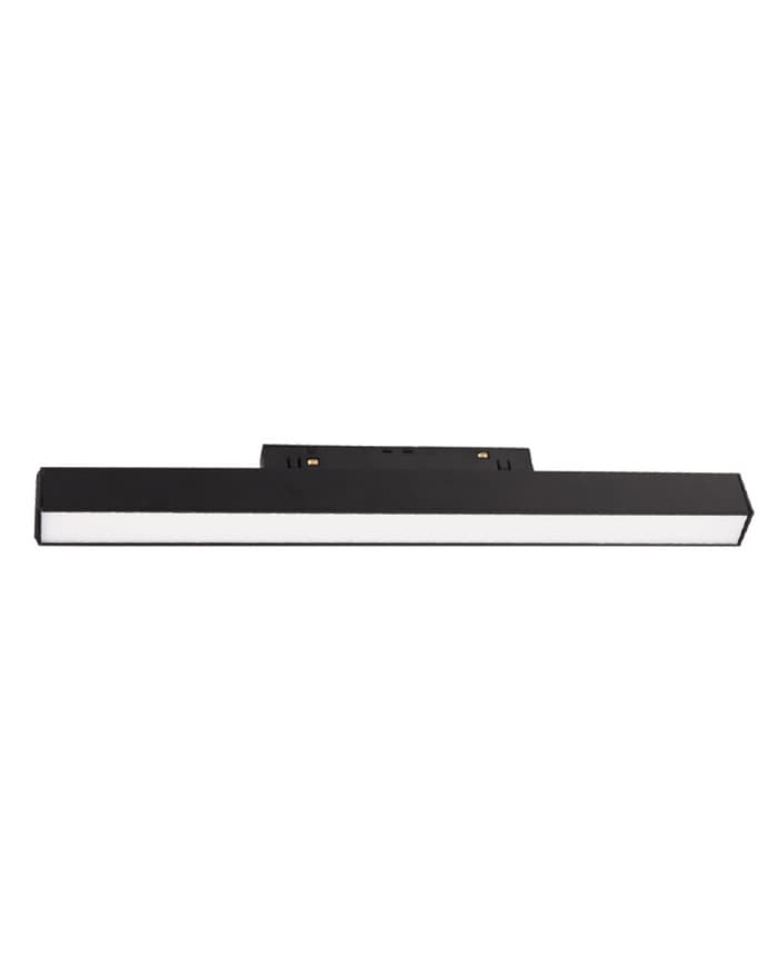 Tračna svjetiljka LED-L007-48VDC-12W-800lm-3000K-black