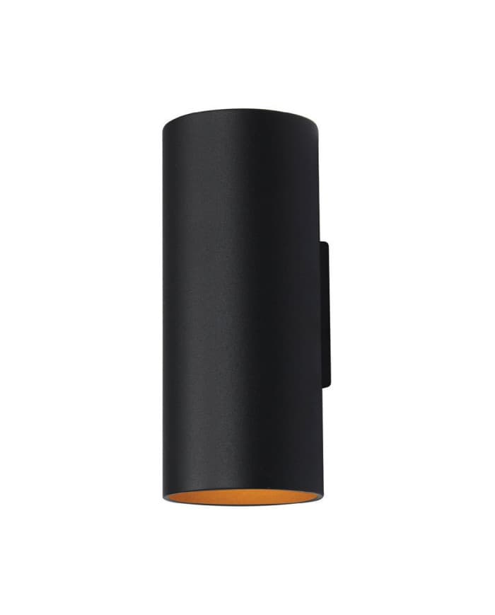 Zidna svjetiljka TUBO D2 ALU BLACK