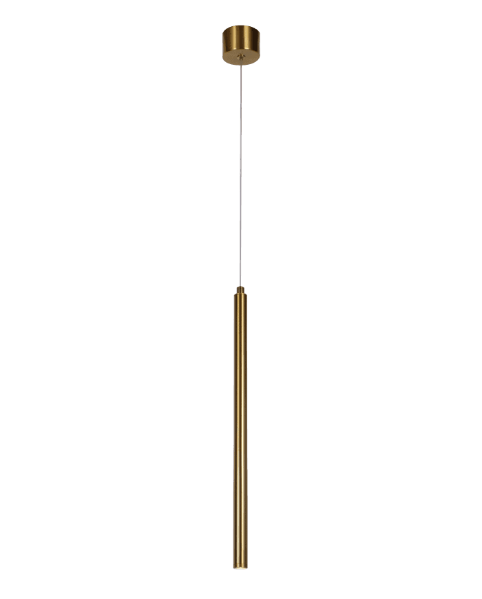 Visilica AL6092-40 BRASS 3W 3000K, D20*L400