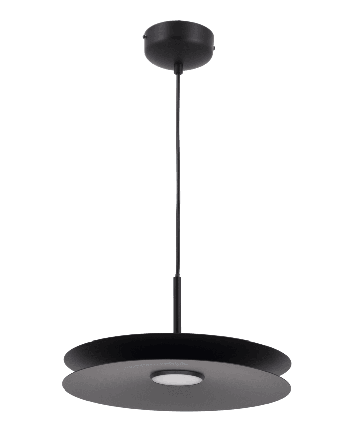 LED visilica FY-PEA397-50-BK 12W 3000K BLACK, D500xH550