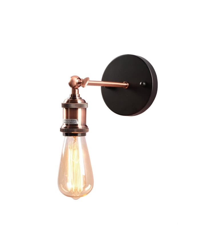 Moderna zidna svj. LOFT171-W OC (old copper) D120*W200*H160mm