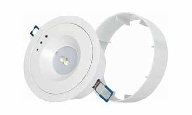 LT-49201 Emergency 3W LED 3,7V, IP20, 3h ant-fire plastic, CB-CE