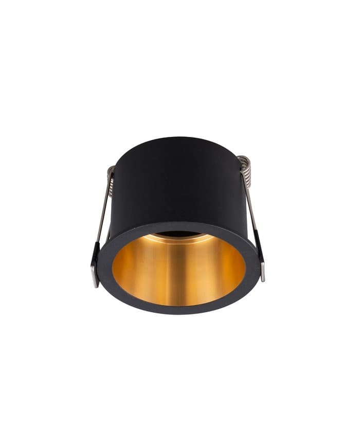 Ugradna svjetiljka LM9042 Sand Black/Gold GU10 holder IP20 Alu fi68*H55mm