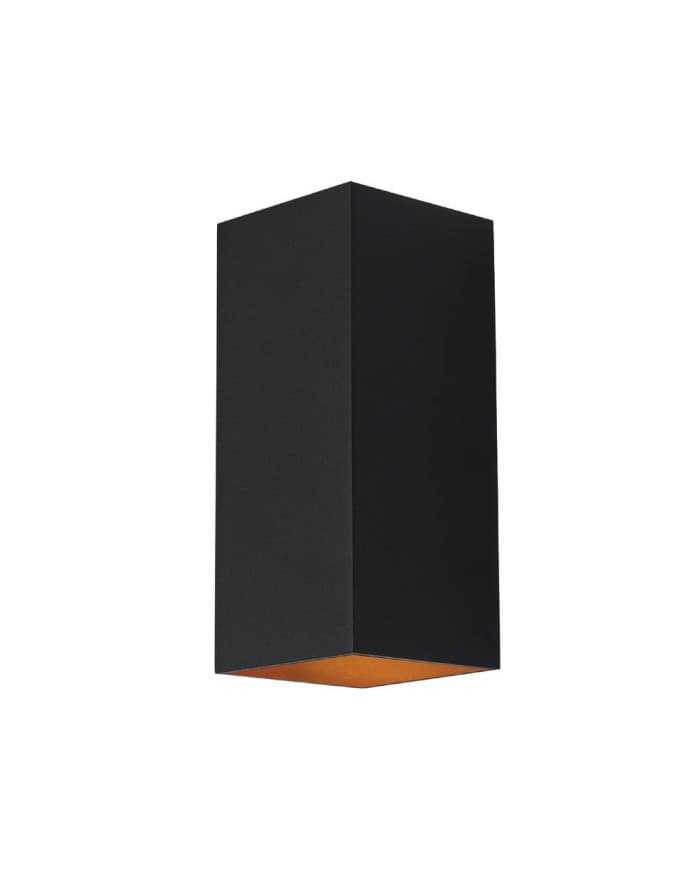Stenska svetilka CUBO D2 ALU BLACK