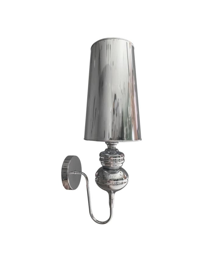 Zidna svjetiljka W4017S chrome 1xE27 L25xW20xH75