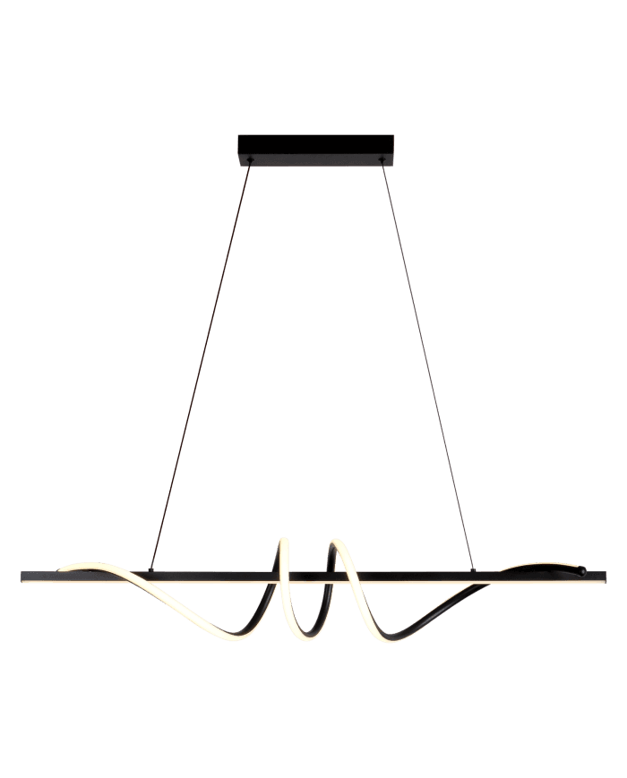 Visilica AL6020 BLACK 24W 3K 1000*220, 1M WIRE