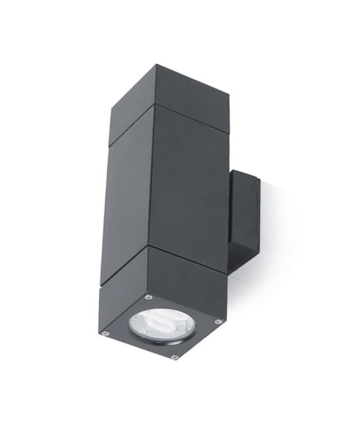 Vanjska svjetiljka zidna WM052 DARK GREY ANTRACITE 2XGU10/35W, Class1, IP54