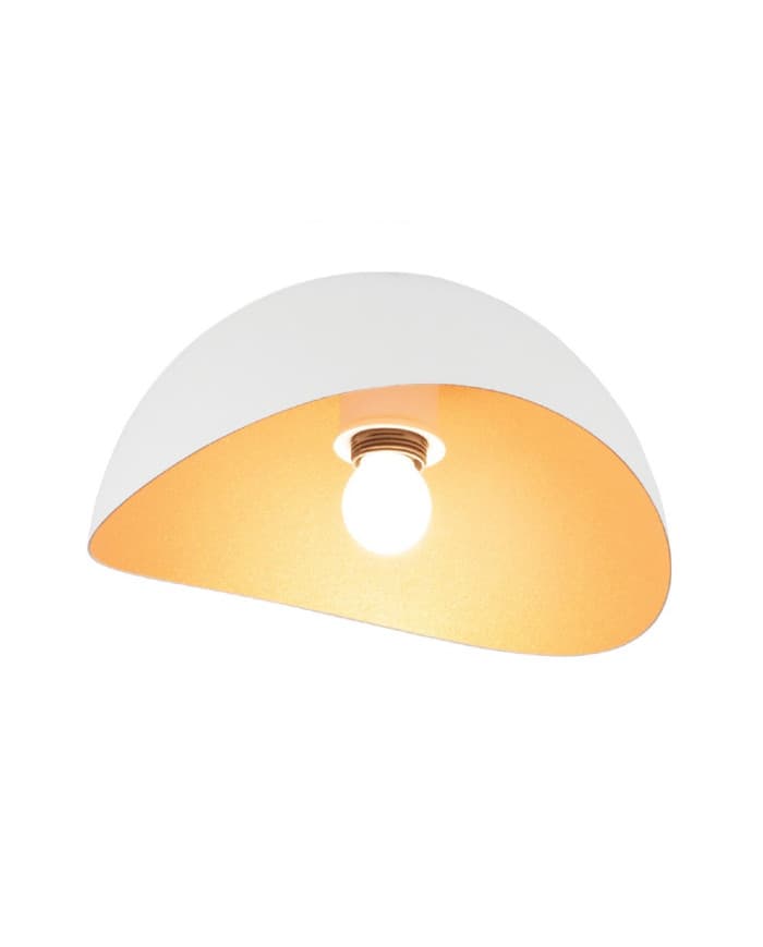 Plafonjera CL610-300 Matt White Outside/Gold Inside E27/60W max