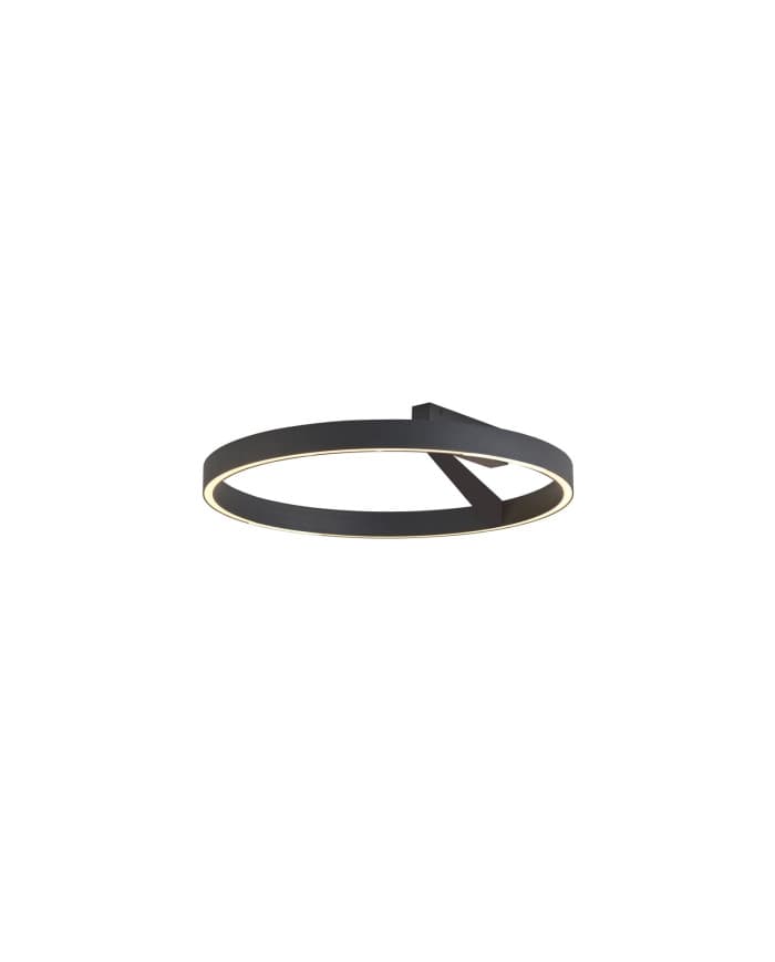 LED plafonjera MANO-C-300/30 SANDY BLACK CCT 30W