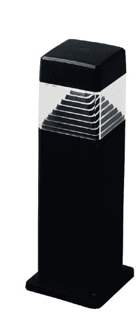 Vrtna podna svjetiljka ESTER 500 BLACK CLEAR GX53 LED 10W CCT
