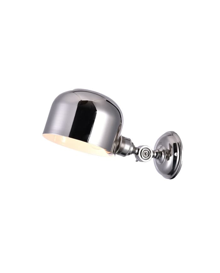Zidna svjetiljka W0001(U) chrome 1xE27 D28xH22
