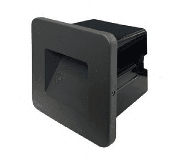 Ugradbena zidna svjetiljka Vanjska zidna ugr. SR8302 antracite 2W, 160lm, 3000K, IP54, 220V, 9*9*6