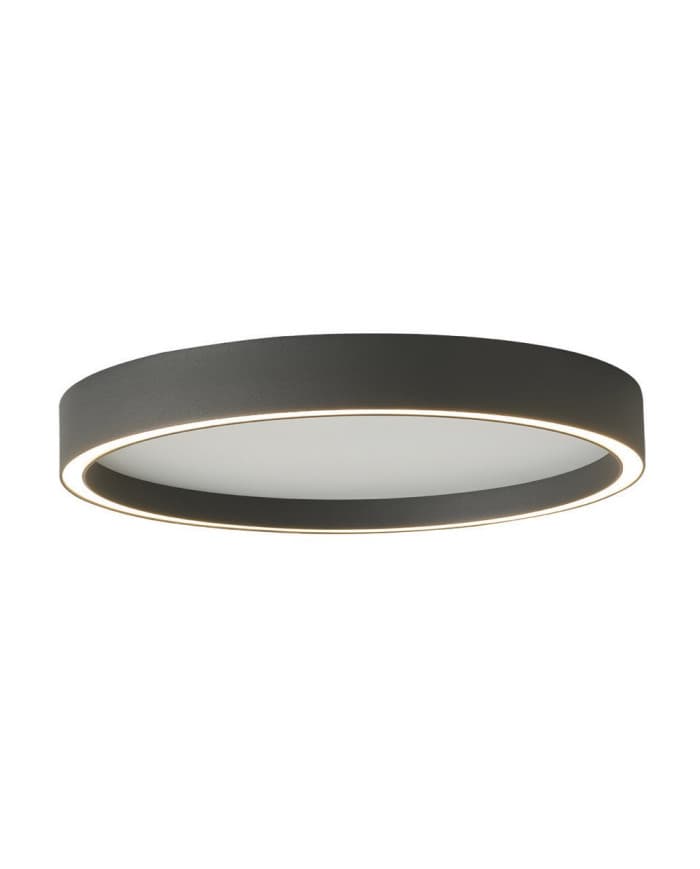 LED plafonjera MODERNO-C-600/50 SANDY BLACK CCT 50W