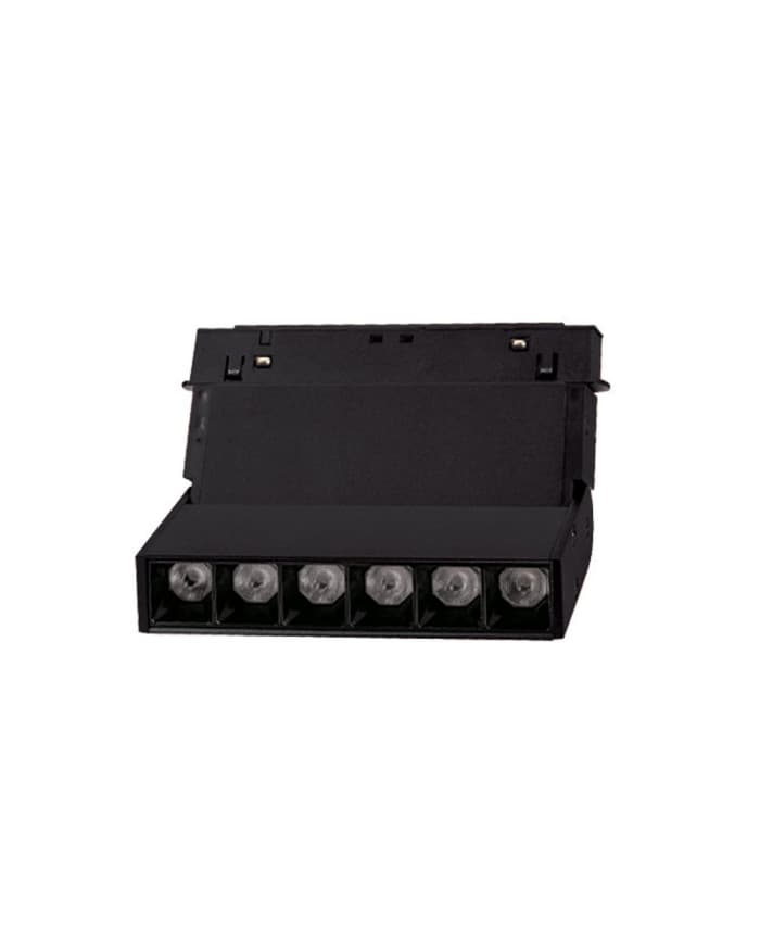 Tračna svjetiljka LED-L001-48VDC-6W-400lm-3000K-black