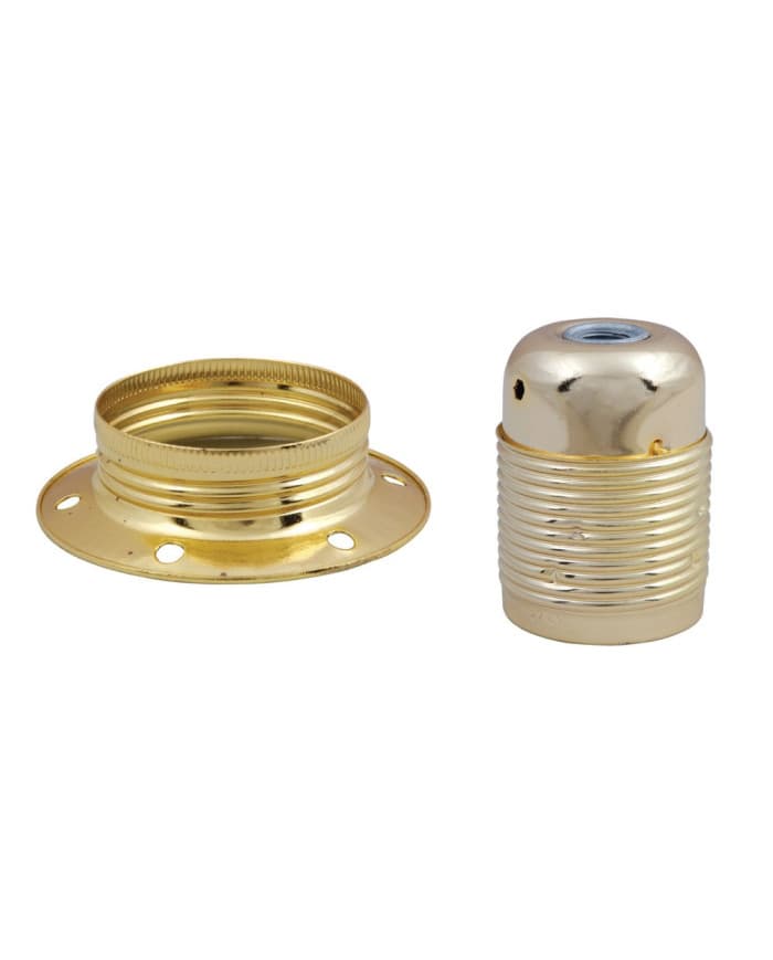 Grlo E27-LM Steel plated bronze colour, with 1 ring