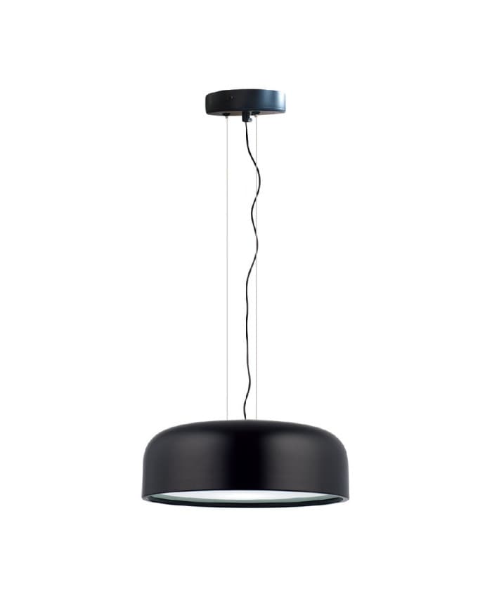 Moderna visilica PD134-3A BLACK/WHITE inside fi60xH21, E27, 3X60W