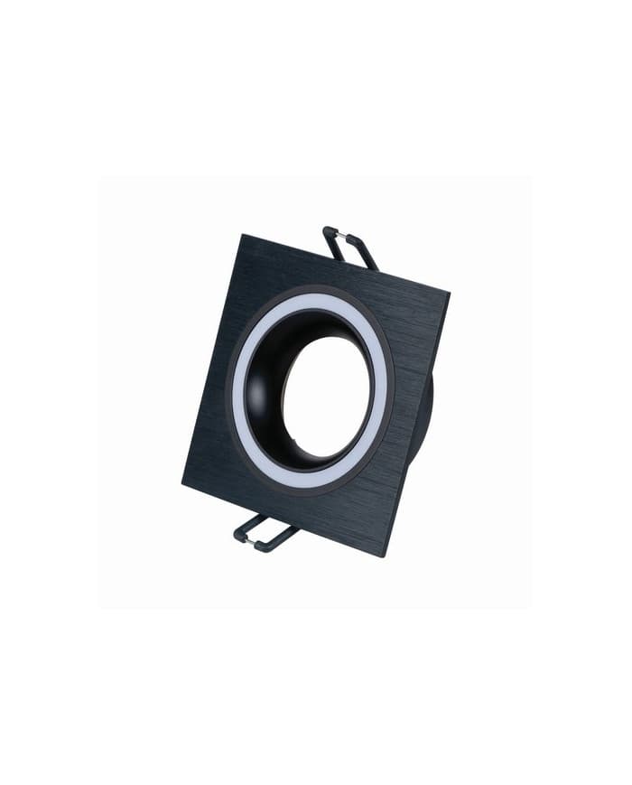 Ugradna svjetiljka LM29131 Outer Ring Black IP20 Aluminium 92*92*H22mm