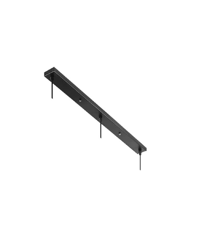 Dio za svjetiljku - CANOPY 3 black (black screws) 3 lights L800*W60*H20mm
