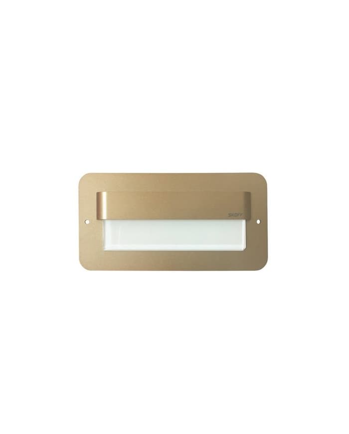 LED zidna nadgradna Salsa Max Matt Brass IP20 1,6W 3000K