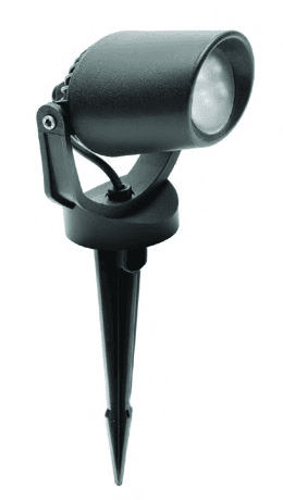 Ubodna svjetiljka MINITOMMY EL SPIKE BLACK FROSTED GU10 LED 2,9W CCT