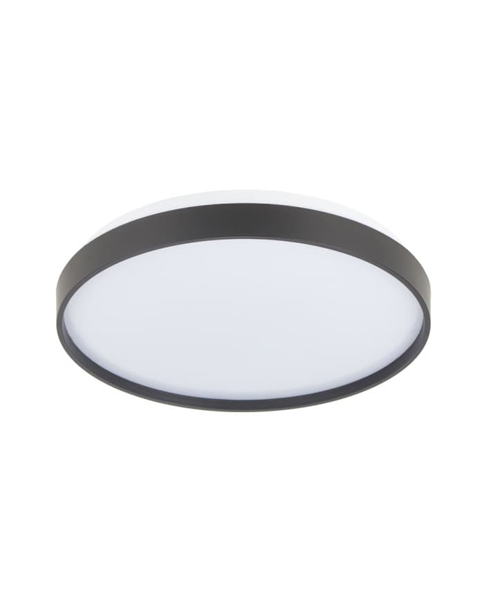 Plafonjera R815-SS LED 12W 4000K fi260*H65 IP20 OPAL/BLACK