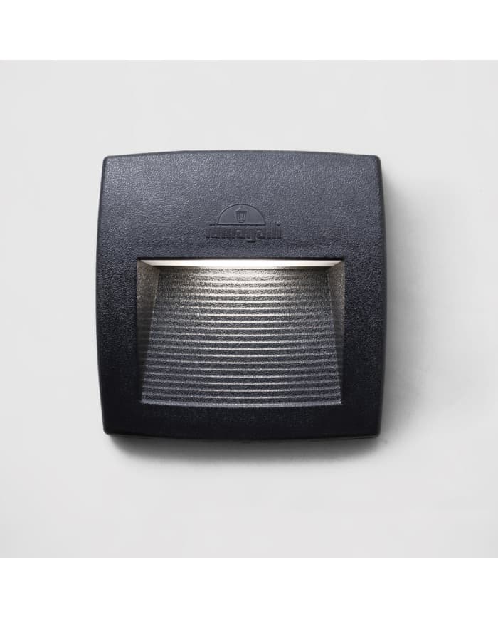 Zidna svjetiljka LORENZA 150 R7S LED 3,5W CCT BLACK/CLEAR