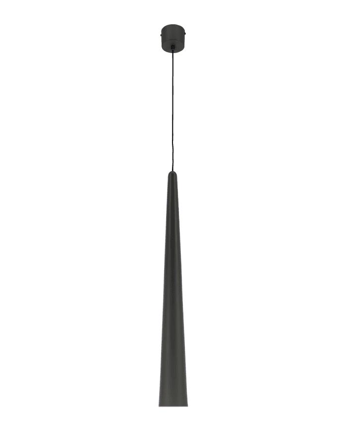 LED visilica FY-PEA386-7-BK 5W 3000K BLACK, D76xH600