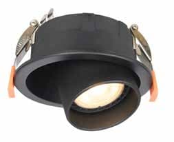 Ugradna rasvjeta HERA-1 Round Sand Black