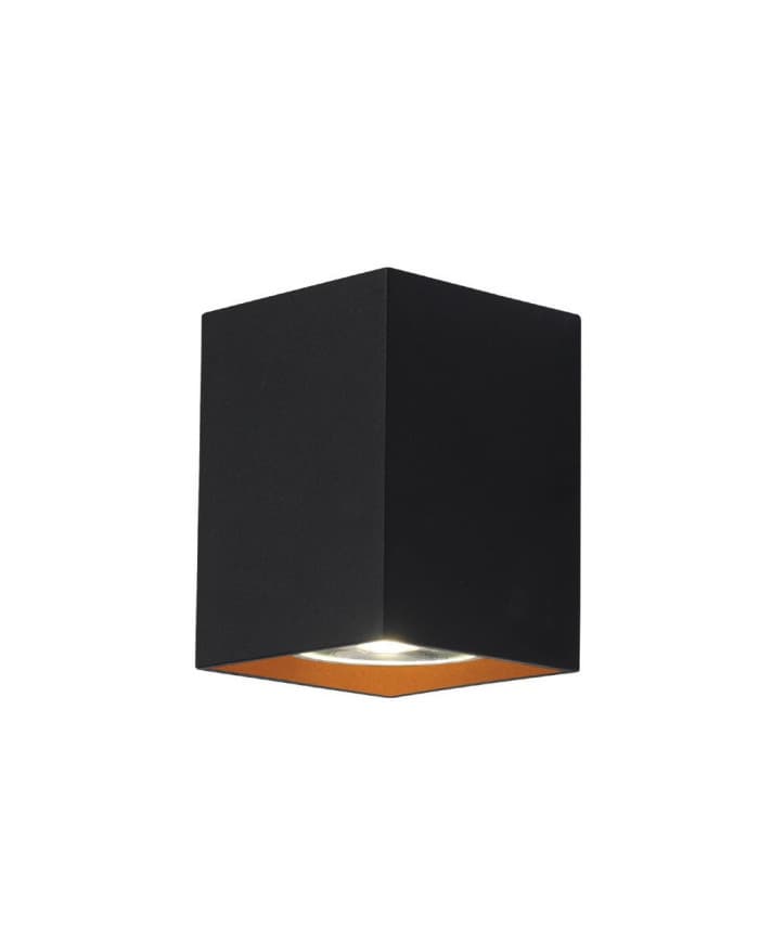 Stenska svetilka CUBO S1 ALU BLACK/GOLD