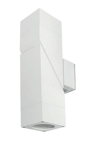 Vanjska svjetiljka zidna WM055 MATT WHITE 2XGU10/35W, Class1, IP54