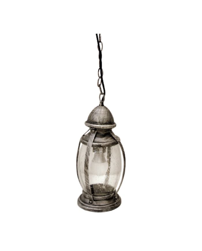 Vanjska visilica lanterna 0140-H SILVER BLACK