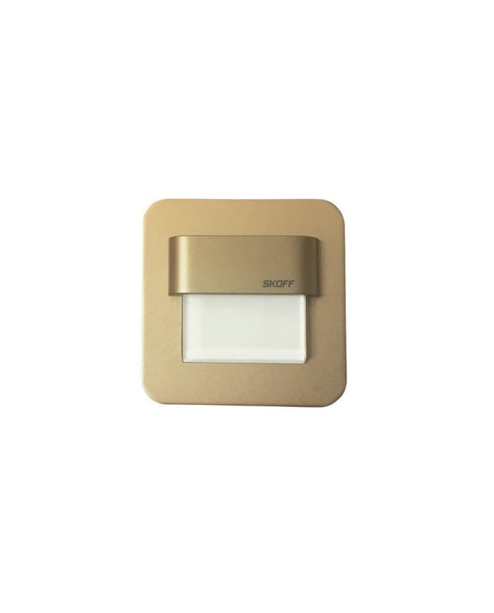 Wall lamp SALSA STICK MATT BRASS WARM WHITE