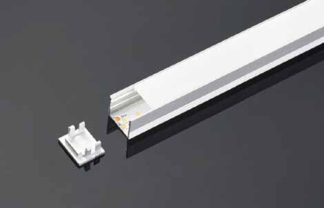 Aluminium LED profile, 2m/pc LL-ALP004-R