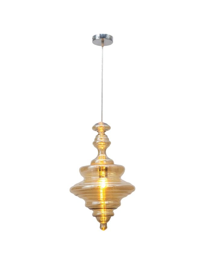 Pendant light LOFT-287-W AMBER D350*H590mm