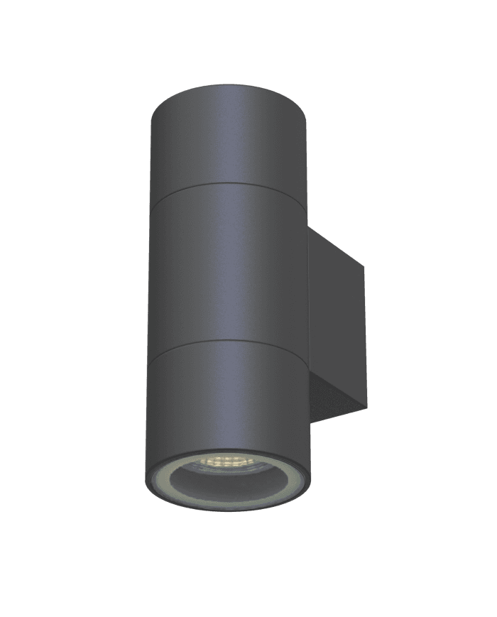 Zidna svjetiljka UH1023-6008-DG WM002 DARK GREY GU10 IP65