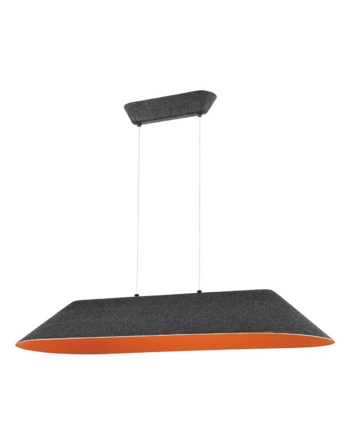 LED visilica FY-PEA381-D-40 23,5W BLACK/ORANGE