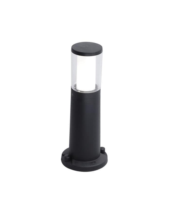 Vrtna podna svjetiljka CARLO 400 BLACK CLEAR GU10 LED 6W CCT