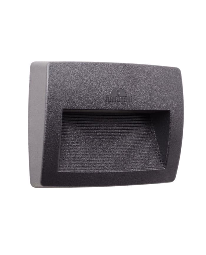 Zidna svjetiljka LORENZA 190 BLACK CLEAR R7S LED 7,5W CCT