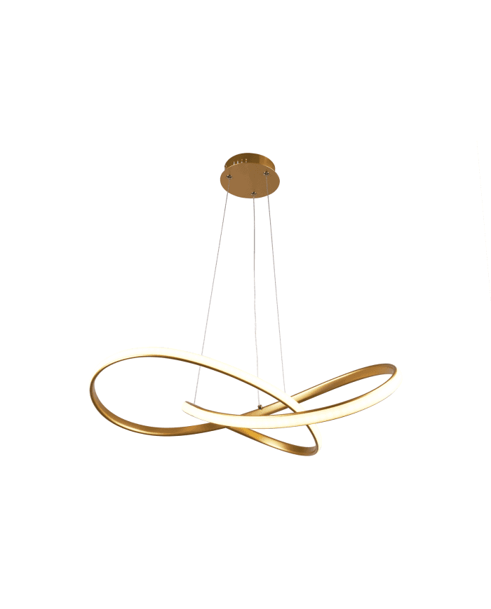 Visilica AL423-B GOLD 28W 3K FI500, 1,5m steel wire