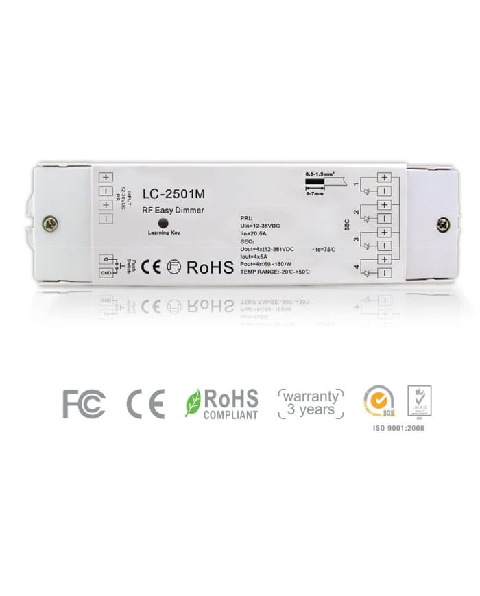 LED control - signal receiver LC-2501M