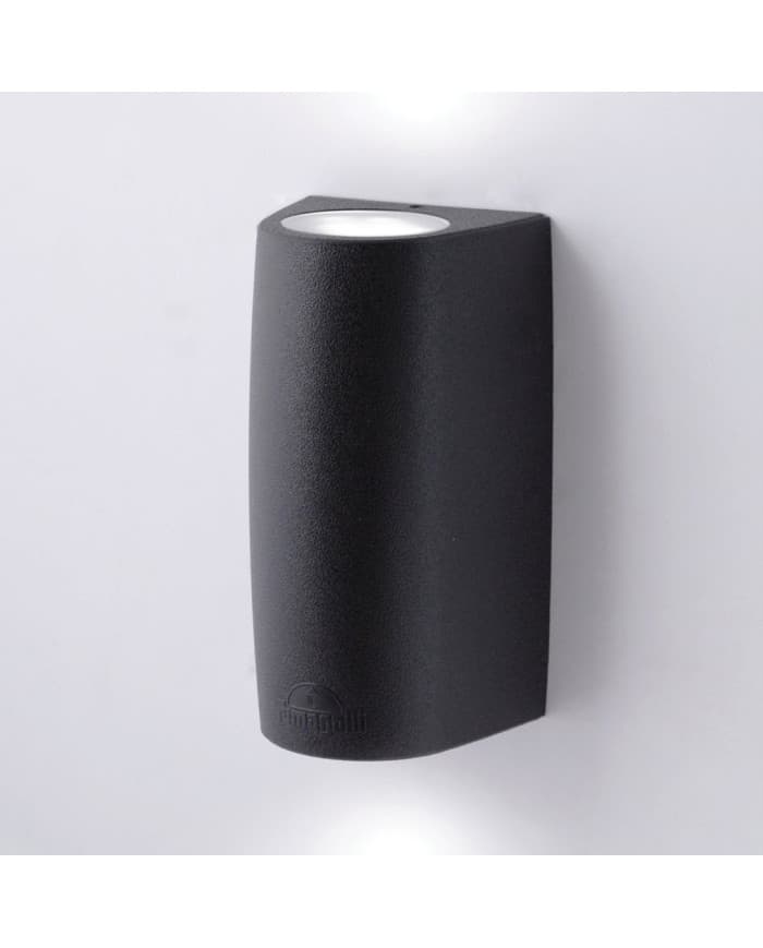 Zidna svjetiljka MARTA 90 2L GU10 LED 7W CCT BLACK/FROSTED