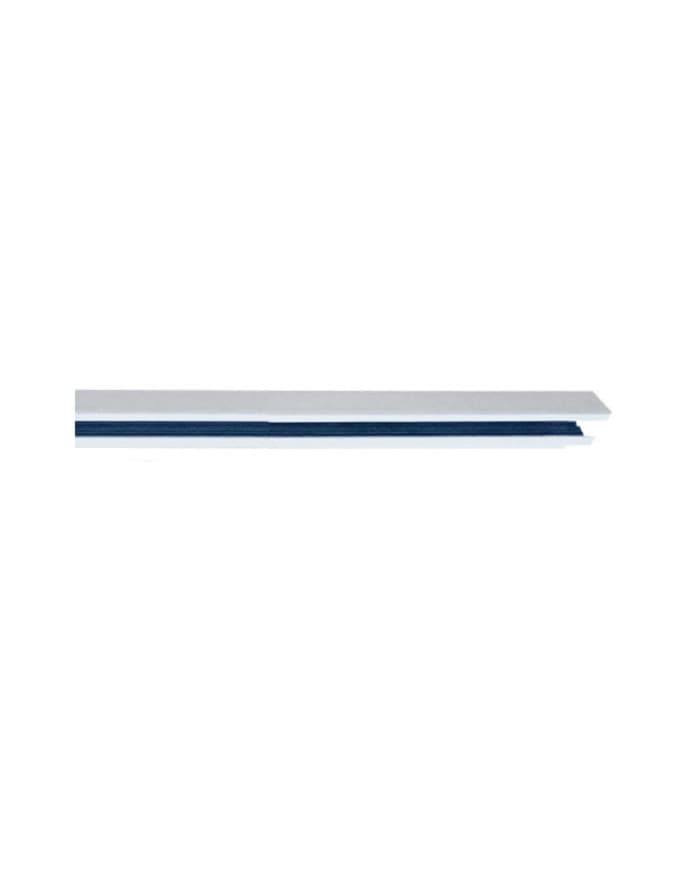 2m of TC 3-phase 4 wire track rail, without head and end cap, white
