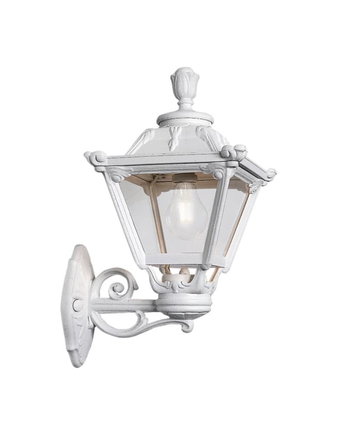 Zidna svjetiljka BISSO/GOLIA WHITE CLEAR E-27
