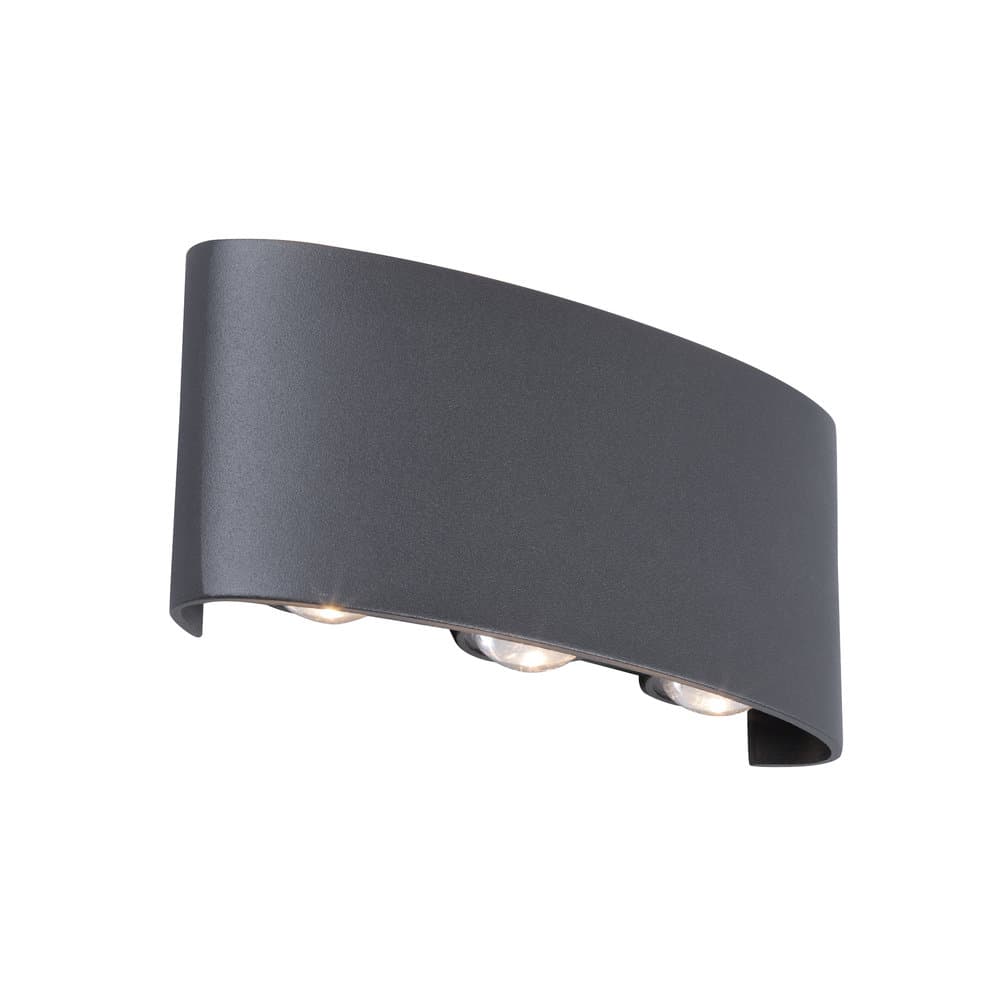 Zidna svjetiljka UH1018-6908-DG ARCHE LED 6x1W 3000K IP65 DARK GREY