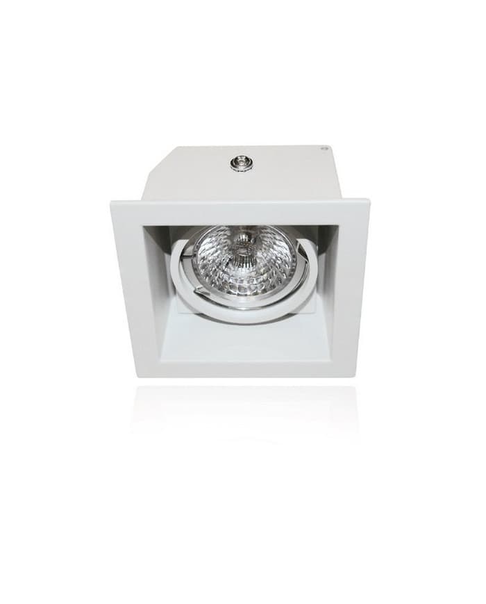 Halogenska vgradna ELC-348 Complete mat bela GU10