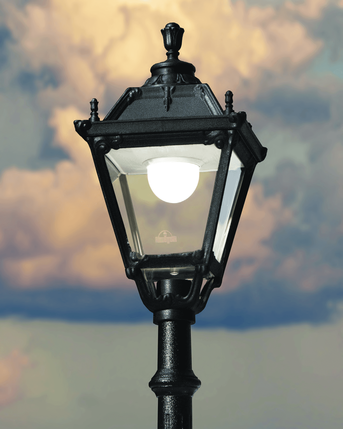 TOBIA BLACK CLEAR E27 POWER LED 50W 3000K