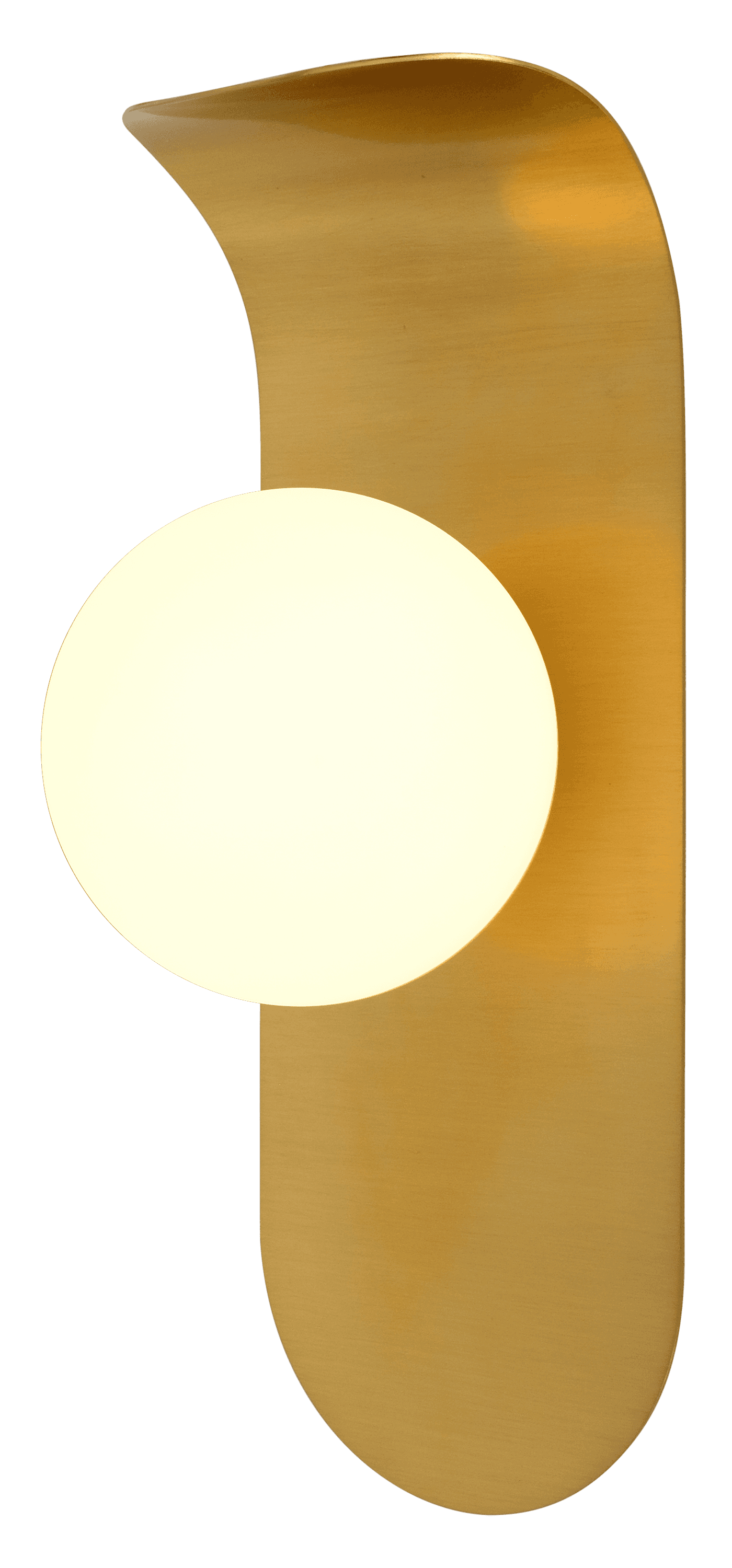 Stenska svetilka AG5044-W-S BRASS 1XG9, MAX 5W 110X116X280