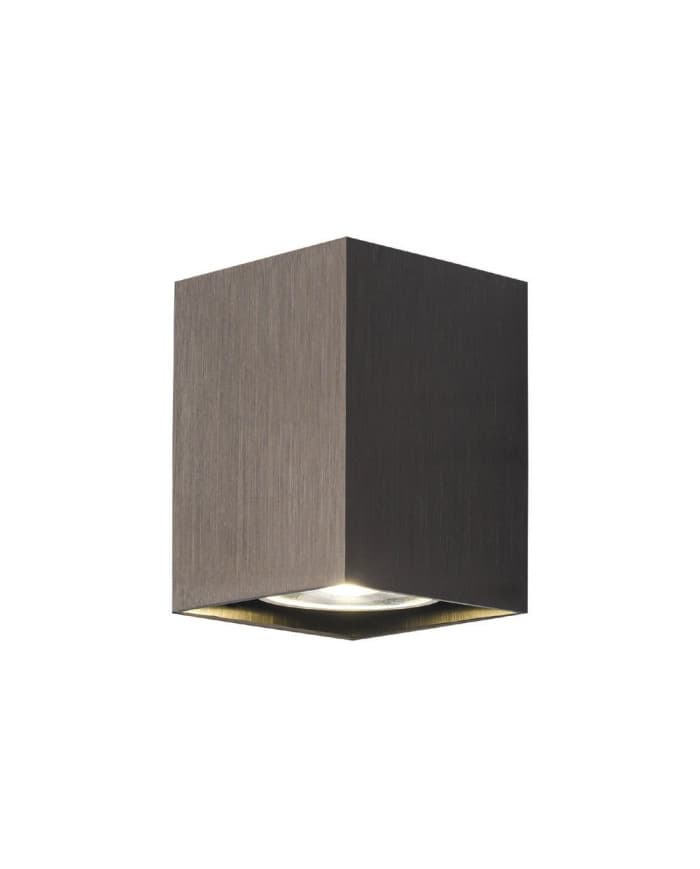 Stenska svetilka CUBO S1 ALU BRONZE
